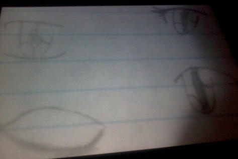 Random Eye Sketch Practice